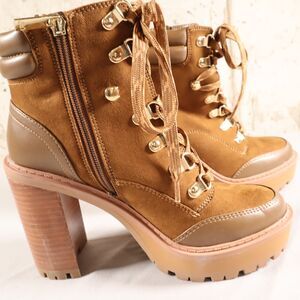 JLO by Jennifer Lopez Womens Ankle Boots Size 6.5 Rigly Amber Brand New